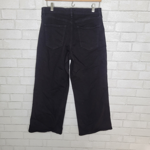 White House Black Market High-Rise Wide Leg Crop - Picture 2 of 3